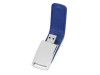 USB-флешка на 16 Гб «Vigo» с магнитным замком, серебристый, кожа, кожзам
