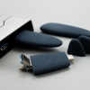 Флешка Pebble Universal, USB 3.0, серо-синяя, 32 Гб, серый, пластик, имитация камня
