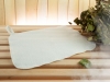 Банный коврик Easy Sitting, белый, белый, шерсть, 40%, полиэфир 60%; войлок