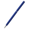 Ручка металлическая Tinny Soft софт-тач, тёмно-синяя