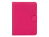 Чехол универсальный для планшета 8", розовый, пластик