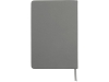 Блокнот А5 «Magnet» soft-touch с магнитным держателем для ручки, серый, пластик