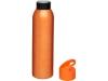 Бутылка спортивная «Sky», оранжевый, пластик, алюминий