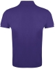 Рубашка поло мужская Prime Men 200 темно-фиолетовая, фиолетовый, полиэстер 65%; хлопок 35%, плотность 200 г/м²; пике