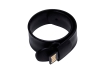 USB 2.0- флешка на 32 Гб в виде браслета, черный, силикон