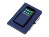 Блокнот А5 «Pocket» с карманом для телефона, синий, пластик