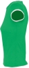 Футболка женская Moorea 170, ярко-зеленая с белой отделкой, зеленый, белый, хлопок