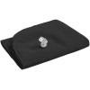 Надувная подушка под шею в чехле Sleep, черная, черный, пвх, флокированный