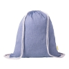 Рюкзак KONIM, синий, 42x38 см, 100% переработанный хлопок, 120 г/м2, синий, 100% переработанный хлопок, 120 г/м2