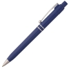 Ручка шариковая Raja Chrome, синяя, синий, пластик; металл