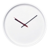 Часы настенные ChronoTop, белые, белый, пластик, минеральное стекло