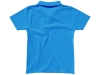 Рубашка поло "First" детская, голубой, хлопок