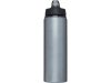 Бутылка спортивная «Fitz», серый, пластик, алюминий