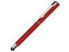 Ручка металлическая стилус-роллер «STRAIGHT SI R TOUCH», красный, металл