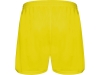 Спортивные шорты «Calcio» детские, желтый, полиэстер