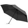 Зонт складной Luft Trek, черный, черный, полиэстер