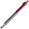 PIANO TOUCH, ручка шариковая со стилусом для сенсорных экранов, графит/красный, металл/пластик, графит, красный, металл, пластик