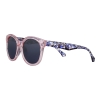 Очки солнцезащитные ZIPPO, женские, розовые прозрачные, оправа из поликарбоната, пластик