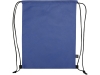 Рюкзак-мешок Reviver из нетканого переработанного материала RPET, синий, нетканый материал