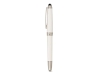 Набор «ROYAL»: ручка шариковая, ручка роллер, белый, металл