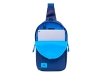 Сумка-слинг для смартфона и планшета до 10.1", синий, полиэстер, пластик