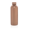 Вакуумная бутылка Impact с двойными стенками из нержавеющей стали, коричневый, нержавеющая сталь