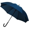 Зонт-трость Magic с проявляющимся цветочным рисунком, темно-синий, синий, эпонж; каркас - металл, стеклопластик; ручка - пластик, прорезиненный