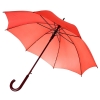 Зонт-трость Standard, красный, красный, полиэстер