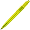 OTTO FROST, ручка шариковая, фростированный желтый, пластик, желтый, пластик