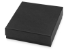 Коробка с ложементом Smooth M для зарядного устройства, ручки и флешки, черный, картон