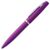 Ручка шариковая Bolt Soft Touch, фиолетовая, фиолетовый, металл; покрытие софт-тач