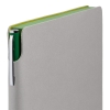 Набор Flexpen, серебристо-зеленый, зеленый, серебристый, искусственная кожа; металл; картон