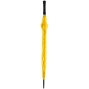 Зонт-трость Lanzer, желтый, желтый, купол - эпонж; ручка - пластик; стеклопластик, оцинкованная сталь