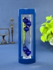Термометр «Галилео» в деревянном корпусе, синий, синий, дерево, стекло