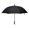 Зонт антиштормовой 27 дюймов, черный, полиэстер