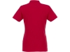 Рубашка поло «Helios» женская, красный, хлопок