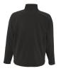 Куртка мужская на молнии Relax 340, черная, черный, полиэстер 94%; эластан 6%, плотность 340 г/м²; софтшелл