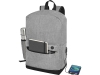Рюкзак «Hoss» для ноутбука 15,6", серый, полиэстер