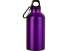Бутылка «Hip S» с карабином, 400 мл, фиолетовый, алюминий