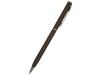 Ручка металлическая шариковая «Palermo», софт-тач, коричневый, серебристый, soft touch