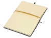Блокнот А5 «Venera» с обложкой из переработанной кожи, серый, картон, бумага