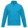 Куртка ID.501 бирюзовая, бирюзовый, полиэстер 100%, плотность 280 г/м²; флис (микрофлис)