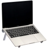 Подставка для ноутбука и планшета Rail Top, серебристая, серебристый, алюминий