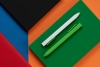 Ручка шариковая Swiper SQ, белая с зеленым, зеленый, белый