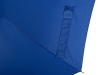 Зонт-трость Reviver  с куполом из переработанного пластика, синий, полиэстер, пластик, soft touch