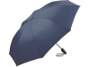 Зонт складной «Contrary» полуавтомат, синий, полиэстер