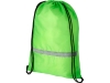 Рюкзак «Oriole» со светоотражающей полосой, зеленый, полиэстер