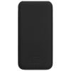 Внешний аккумулятор Uniscend All Day Compact 10000 мAч, черный, черный, пластик; покрытие софт-тач