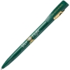 KIKI FROST GOLD, ручка шариковая, зеленый/золотистый, пластик, зеленый, золотистый, пластик