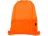Рюкзак «Oriole» с сеткой, оранжевый, полиэстер